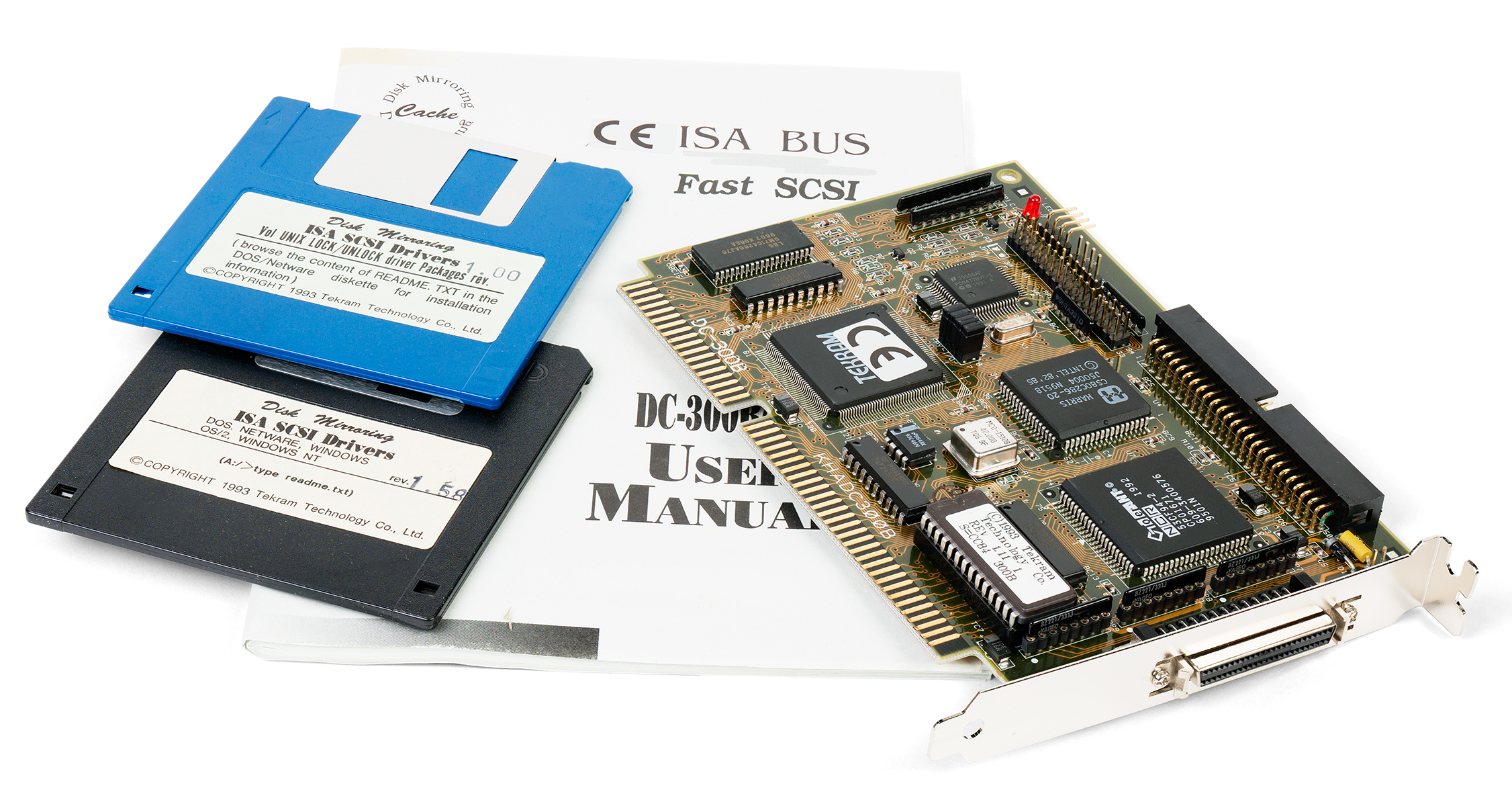 Tekram DC-300B Fast SCSI ISA controller
