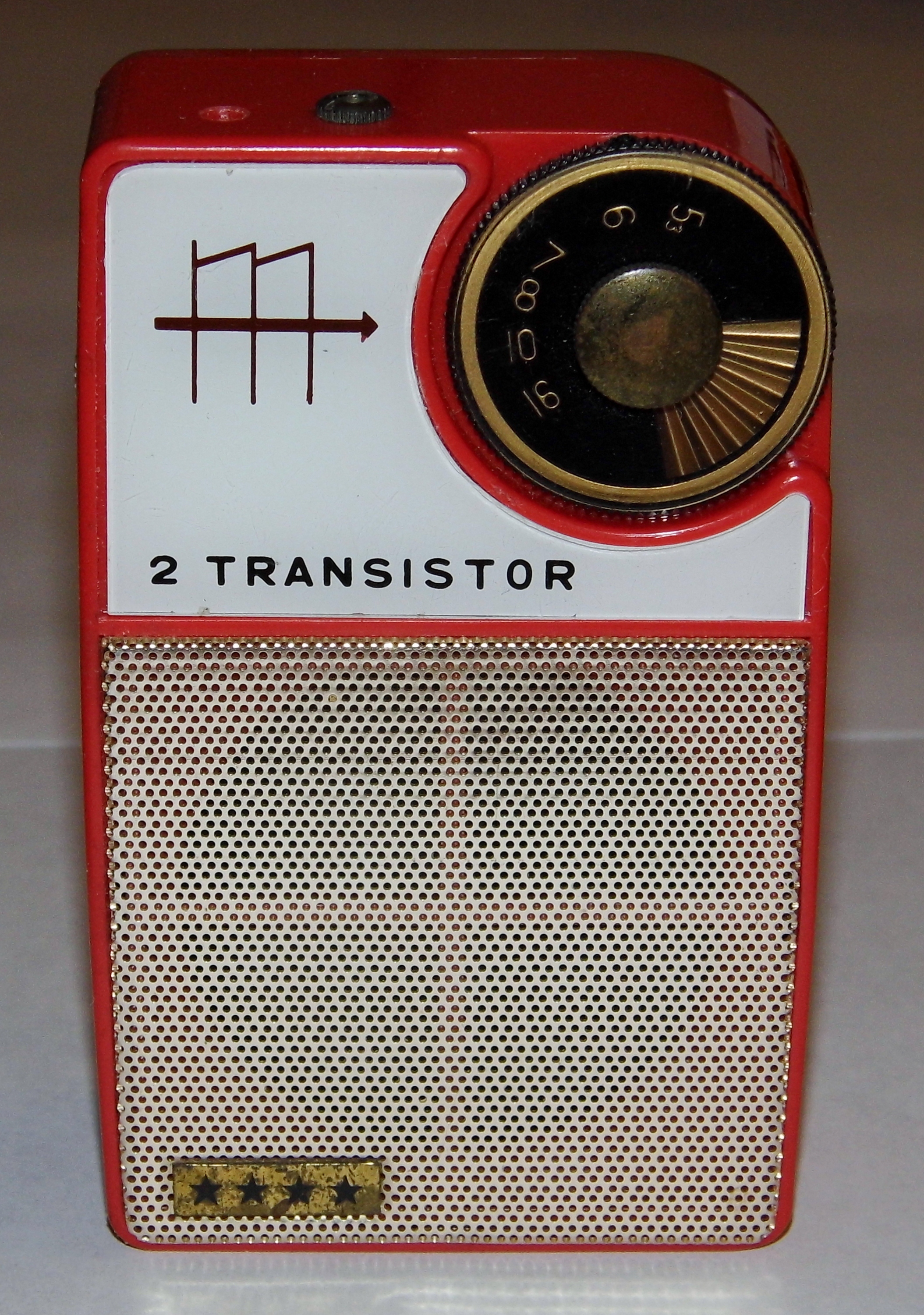 Vintage Four Star (****) Boy's 2-Transistor Radio, Model NR-23, Made in Japan (8438800679)