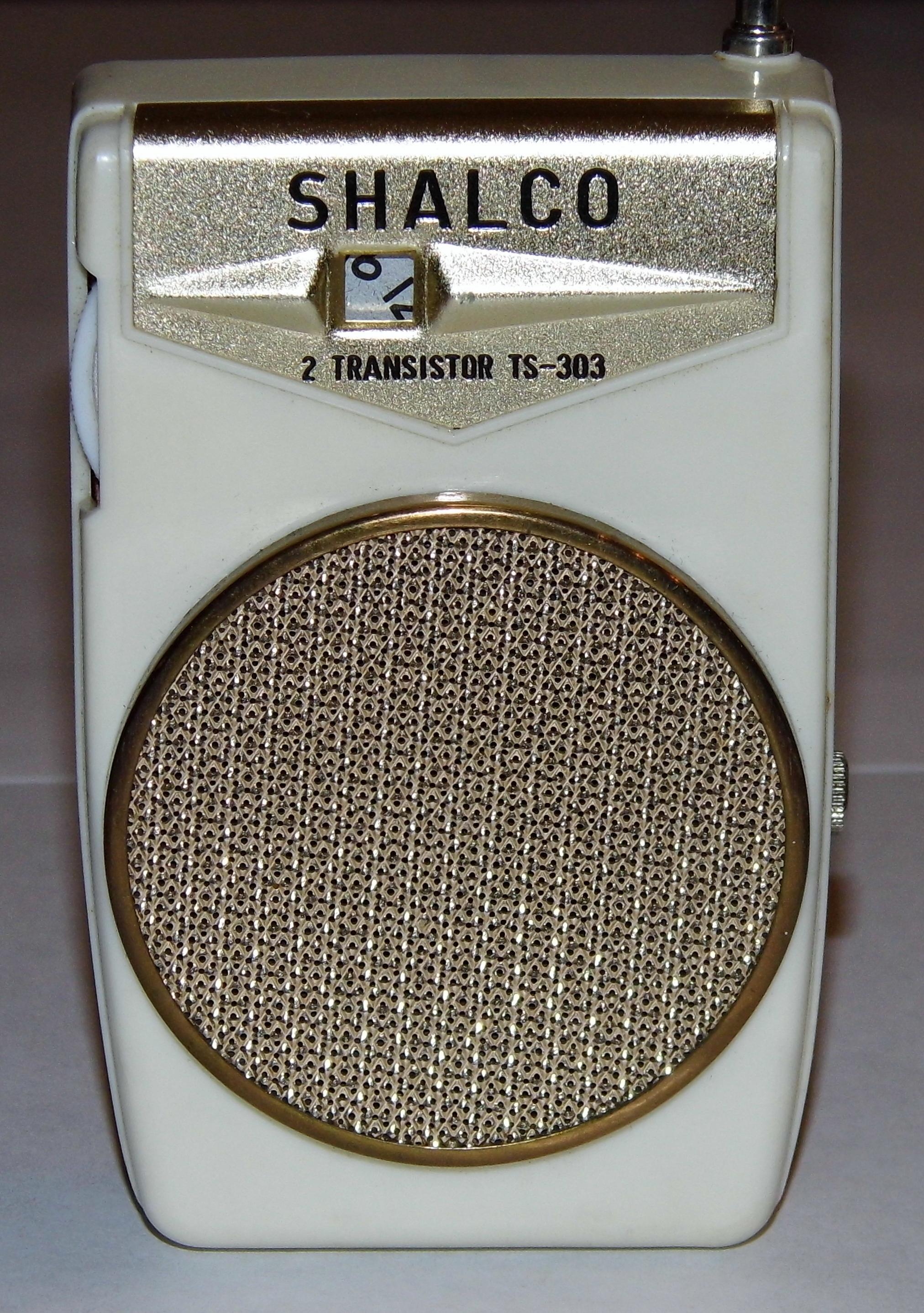 Vintage Shalco 2-Transistor Boy's Radio, Model TS-303, Made in Japan (8438811697)
