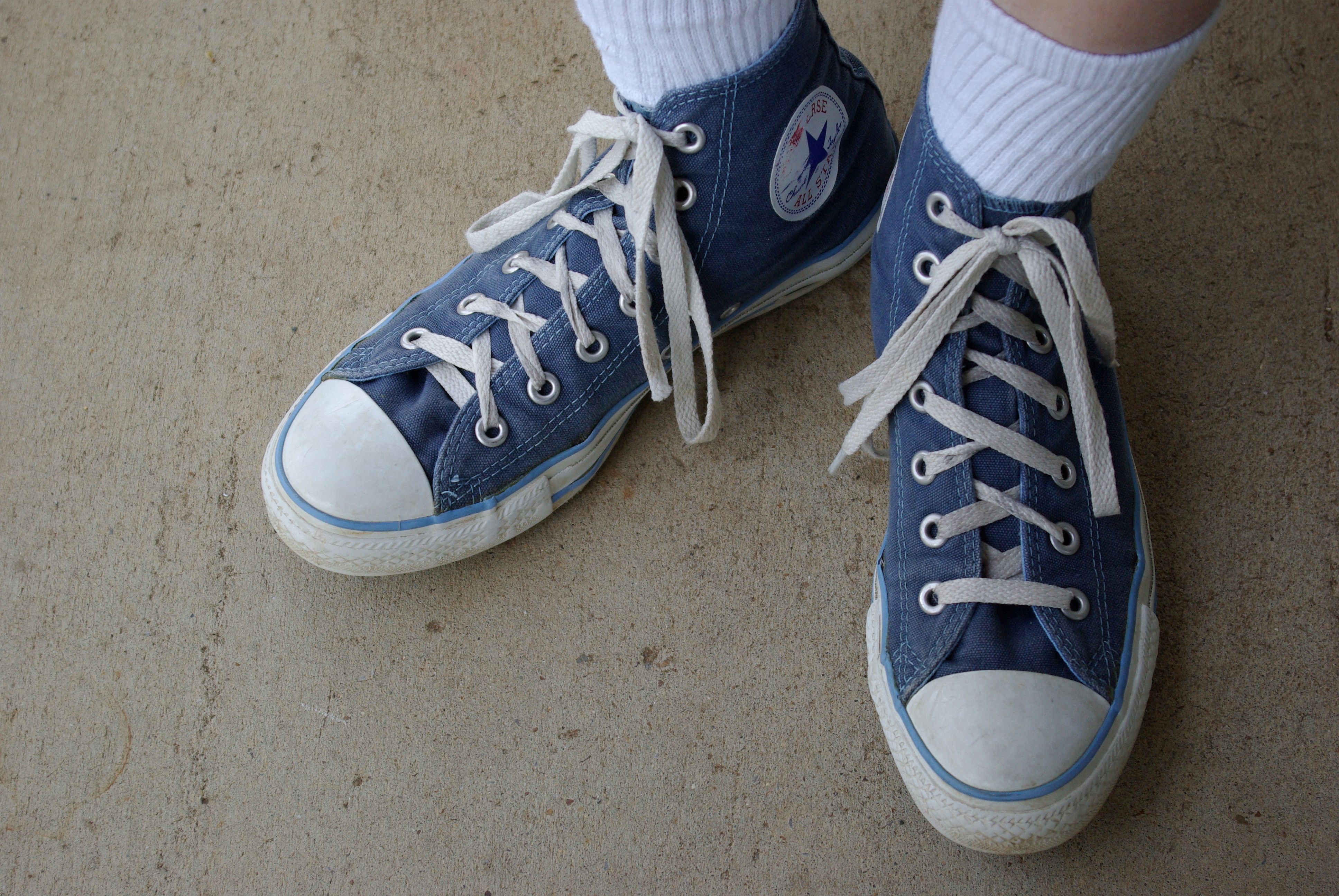 BlueConverseChuckTaylors
