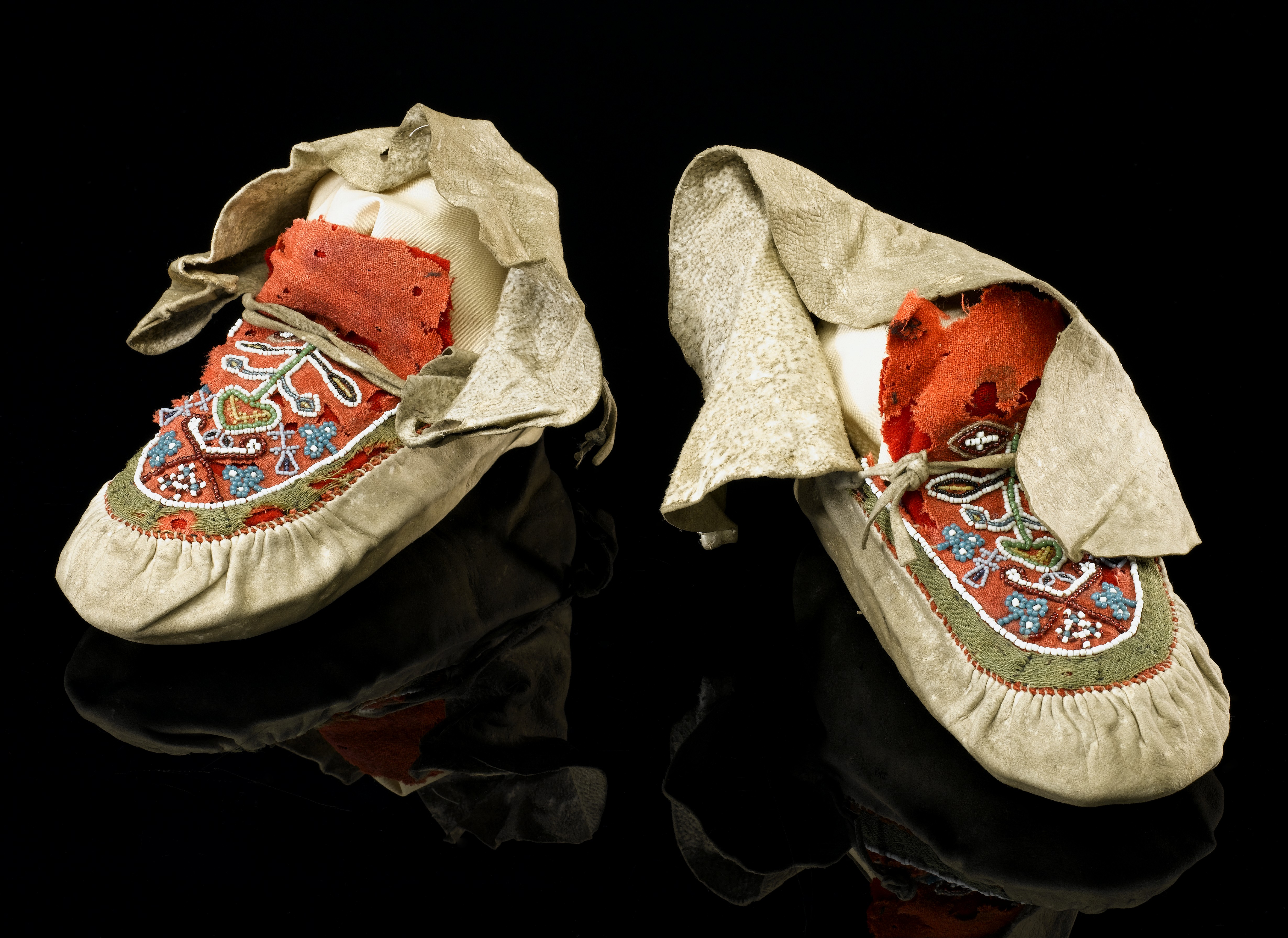 Florence Nightingale's moccasins, 1850-1856 Wellcome L0057412