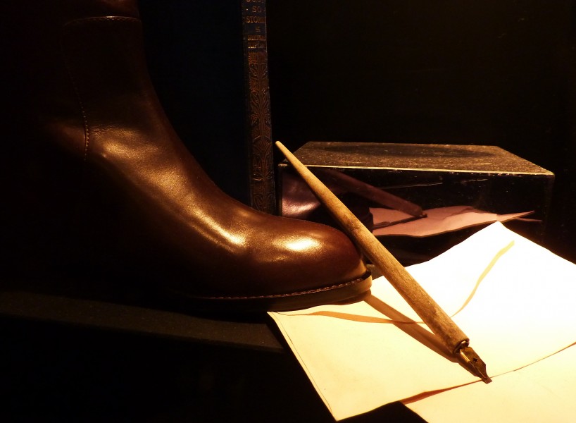 Ankle Boot and Dip Pen