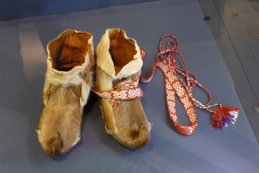 Sami boots - Arctic Museum