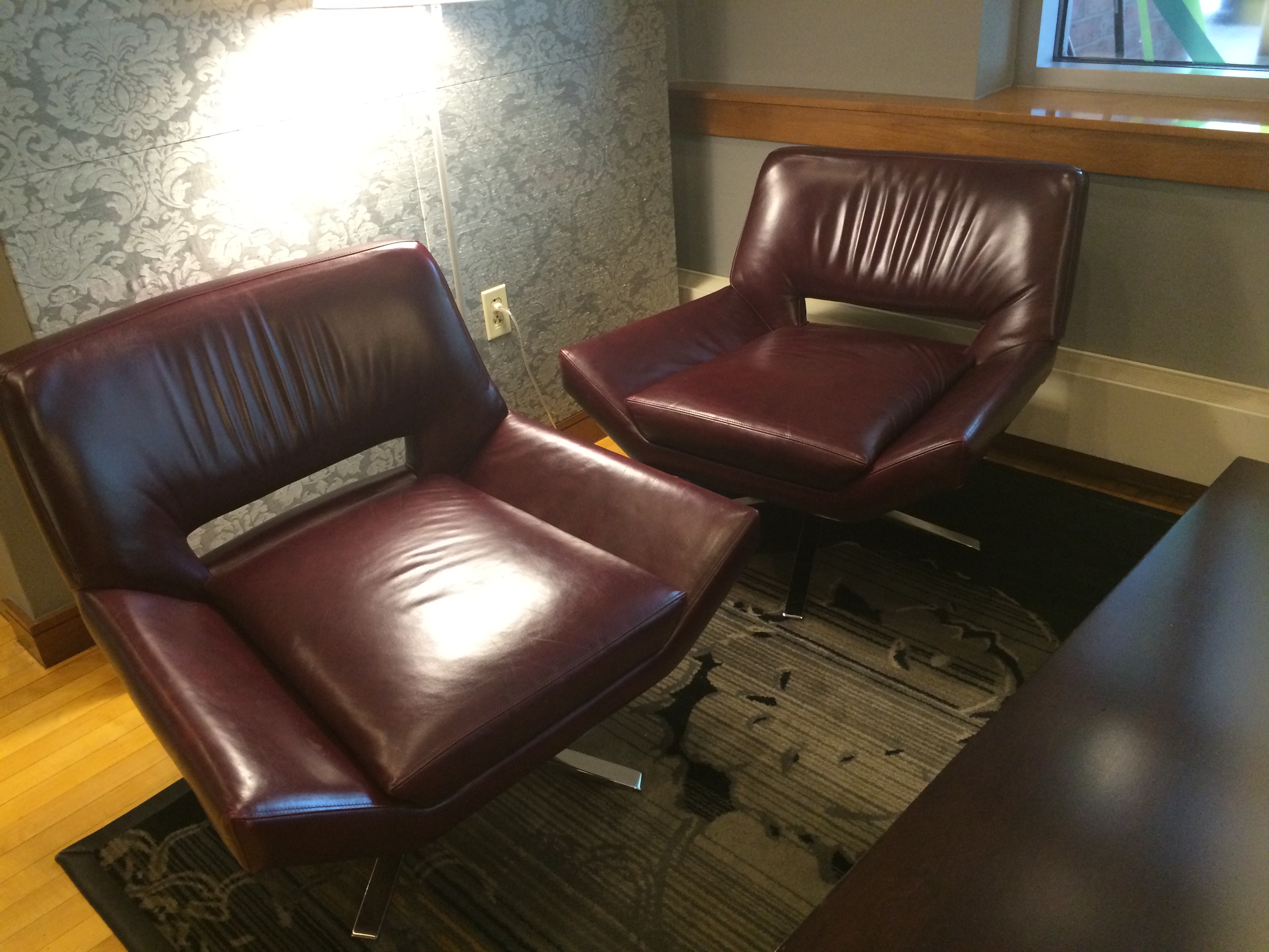 Burgundy Chairs