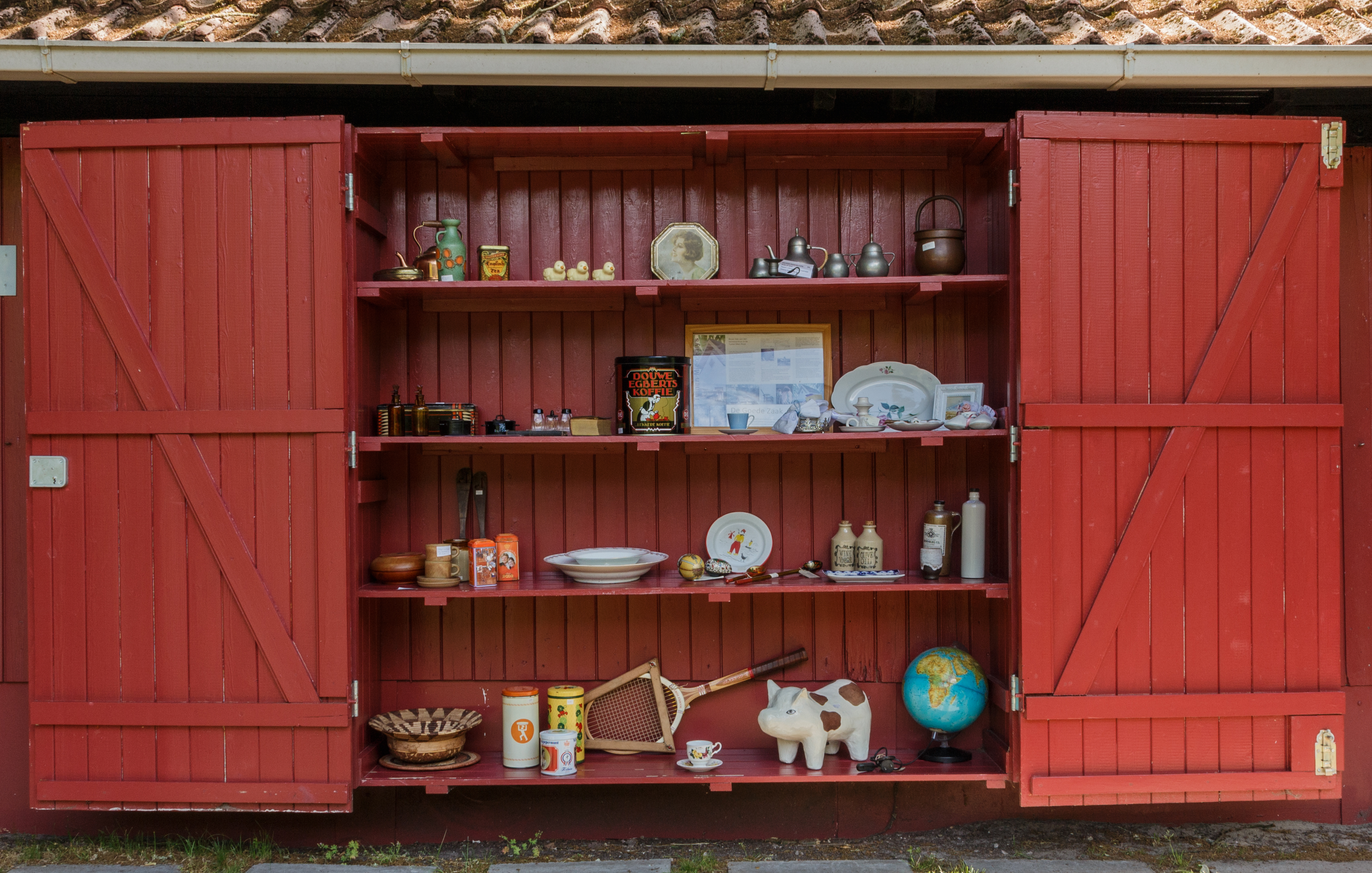 Vitrine. Locatie, Tuinen Mien Ruys