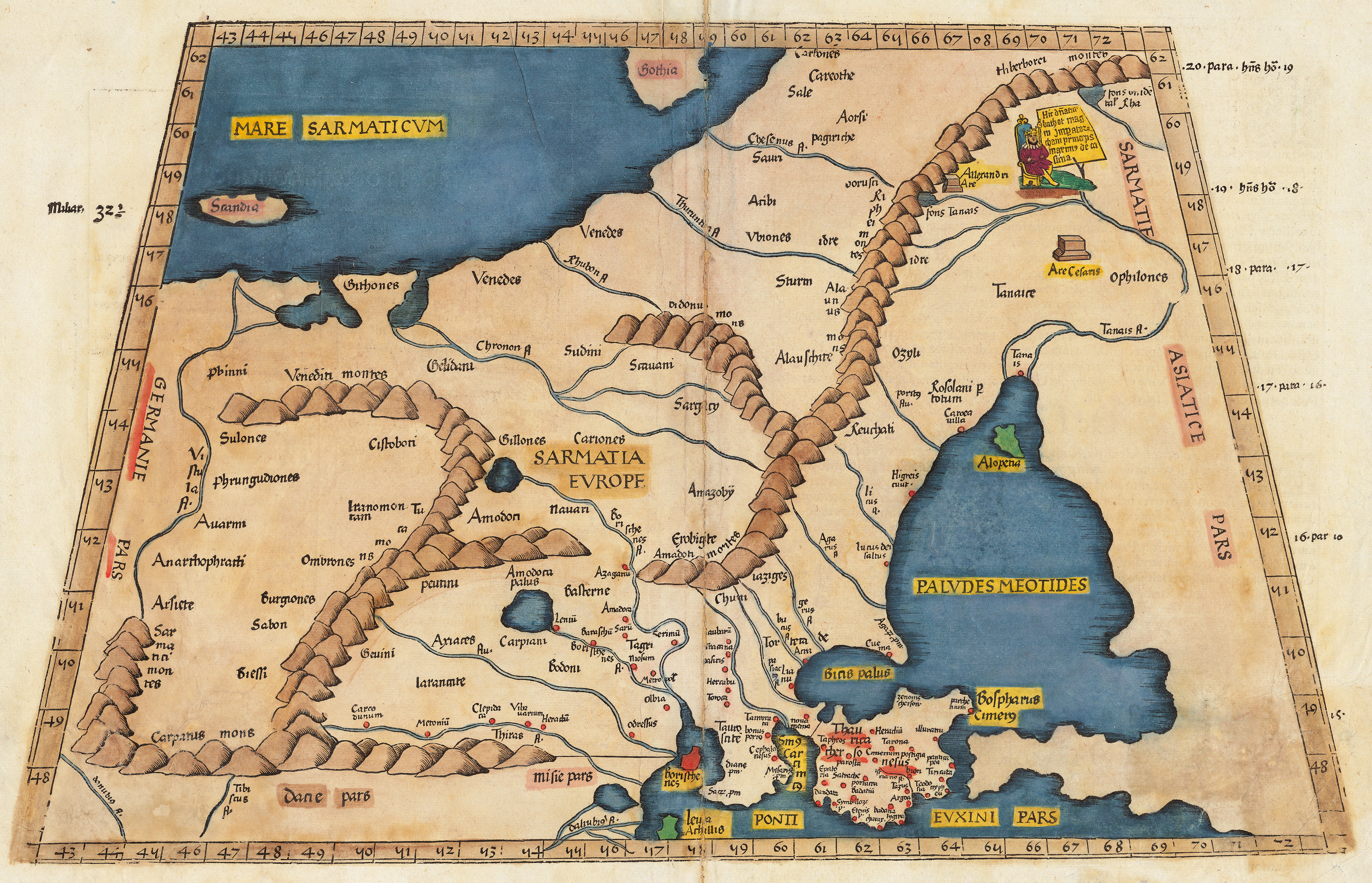 1578 Europae Octava Tabula Mercator