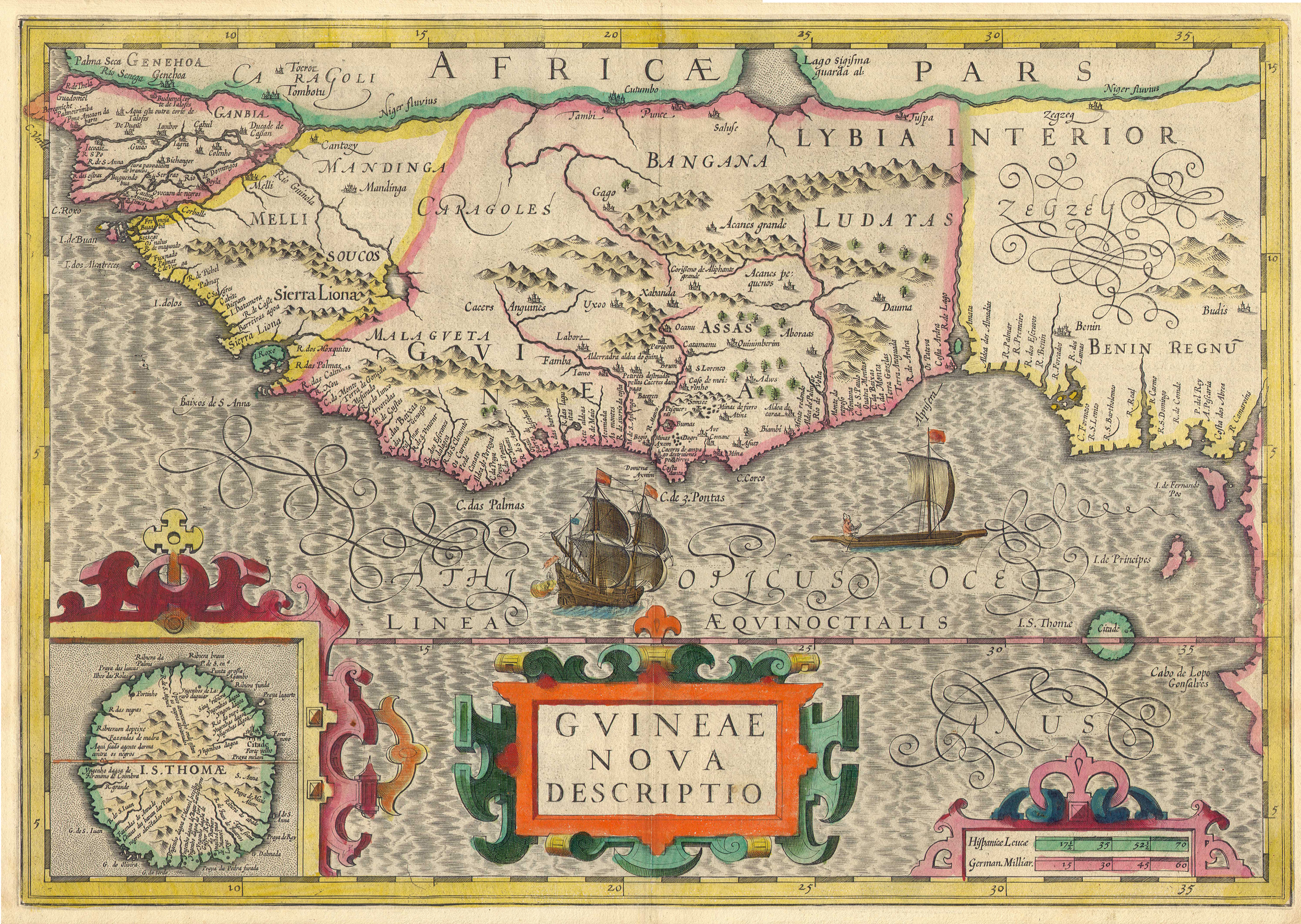 1606 Guinea Hondius mr
