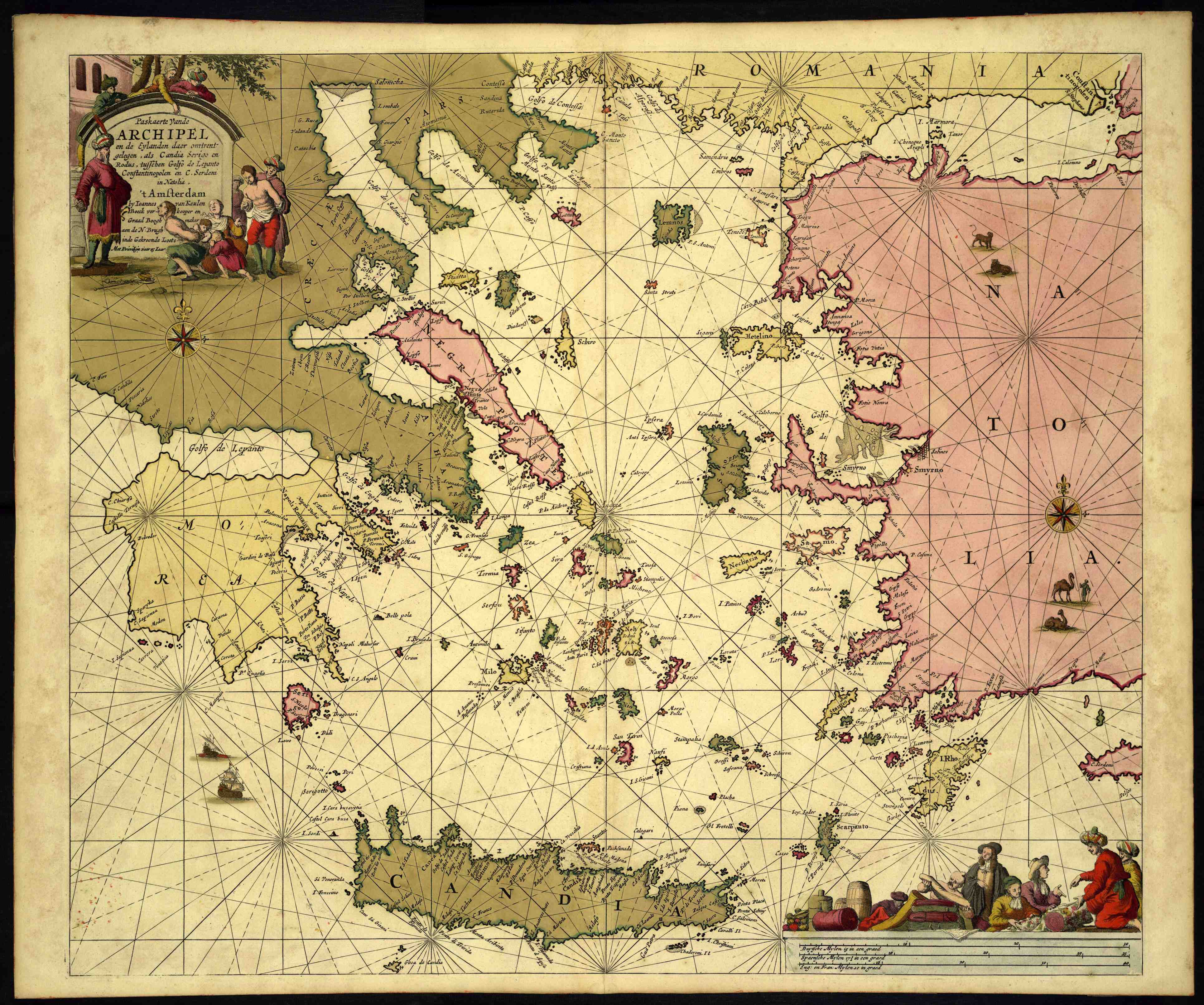 Aegean-Sea map