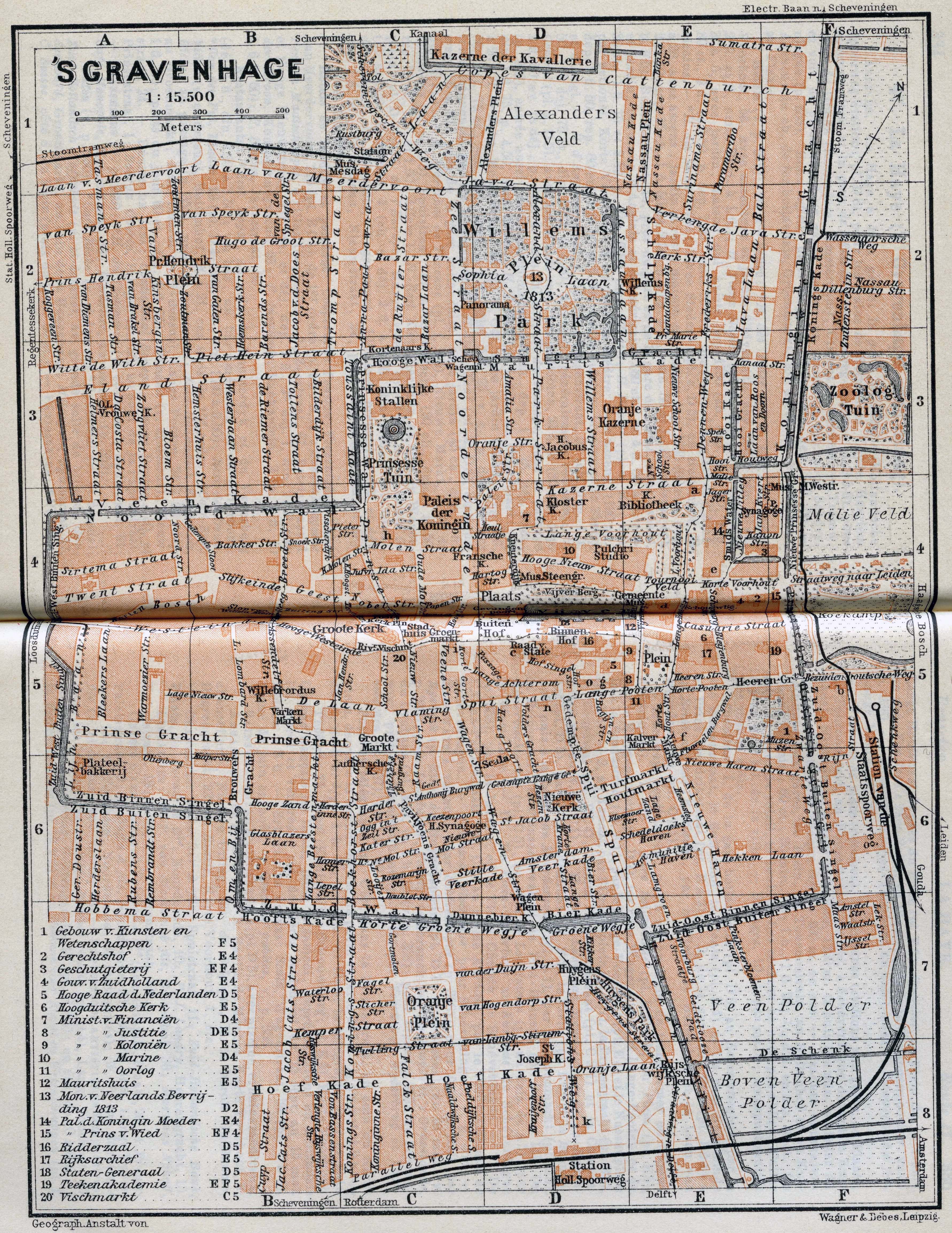 Baedeker Den Haag 1905