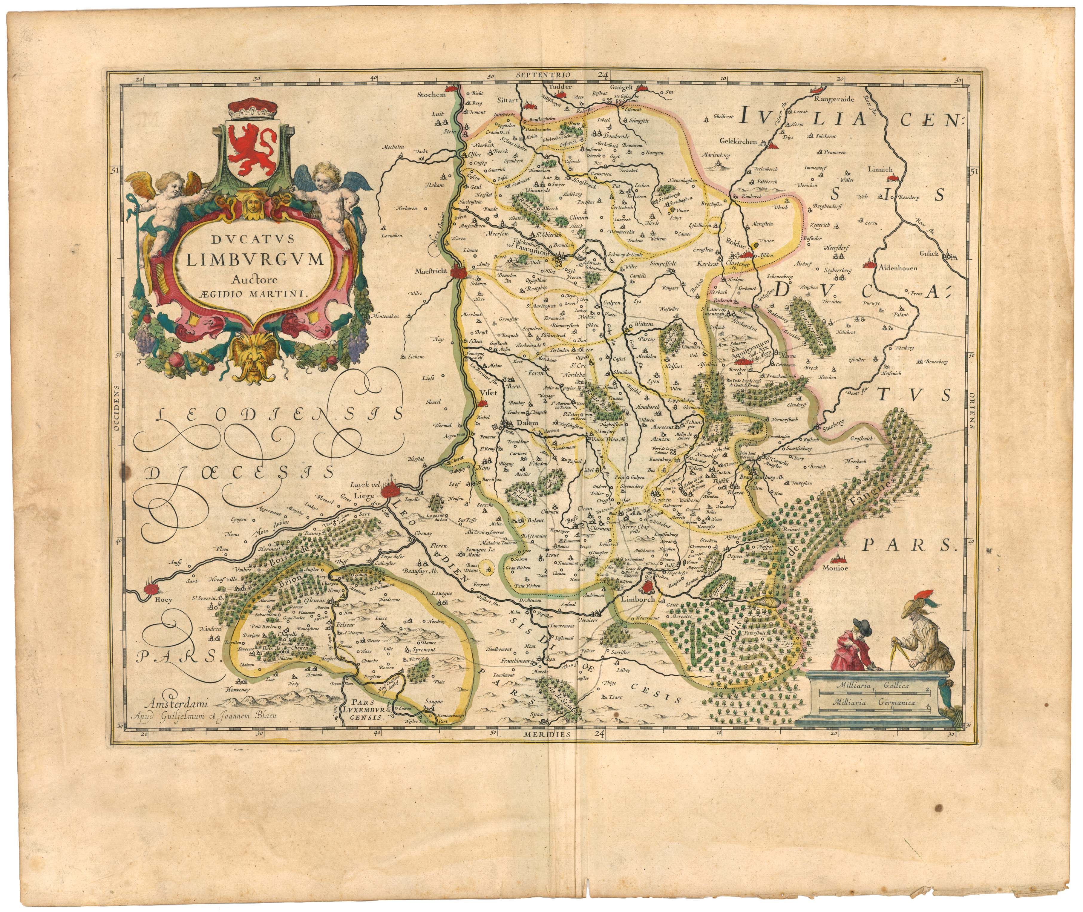 Blaeu 1645 - Ducatus Limburgum