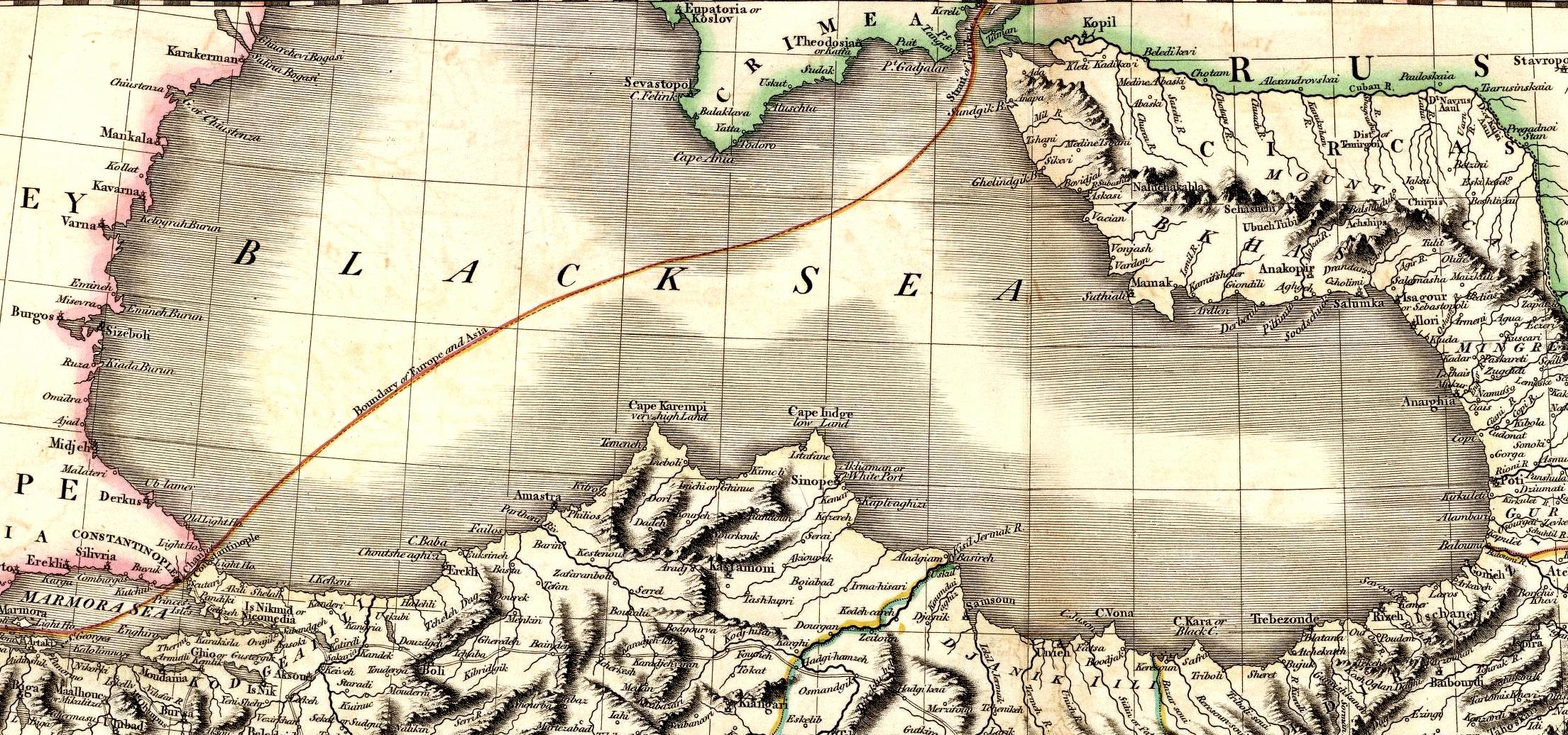 Cary, John, ca. Turkey in Asia. 1801 (B)
