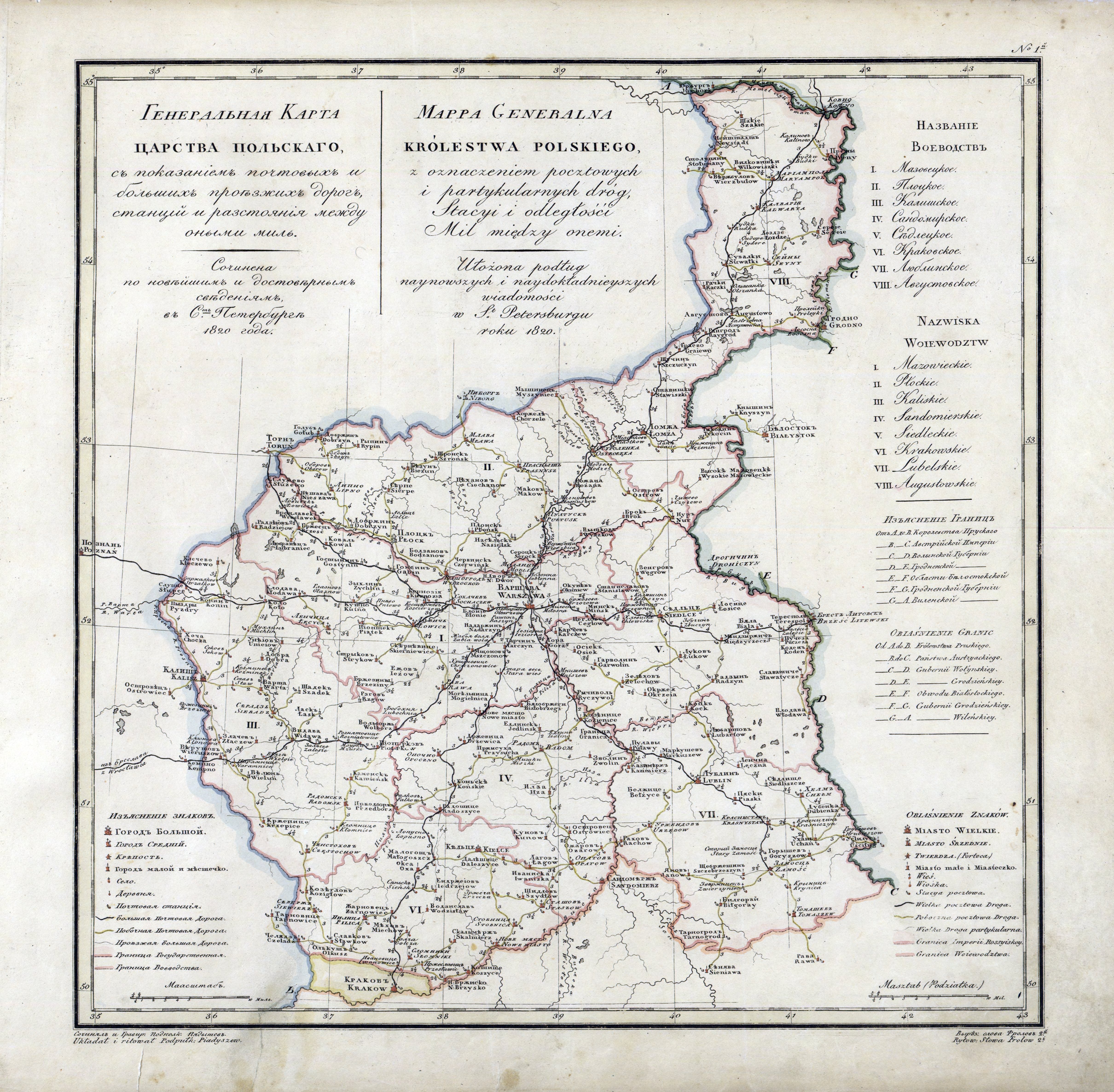 Congress Poland 1820