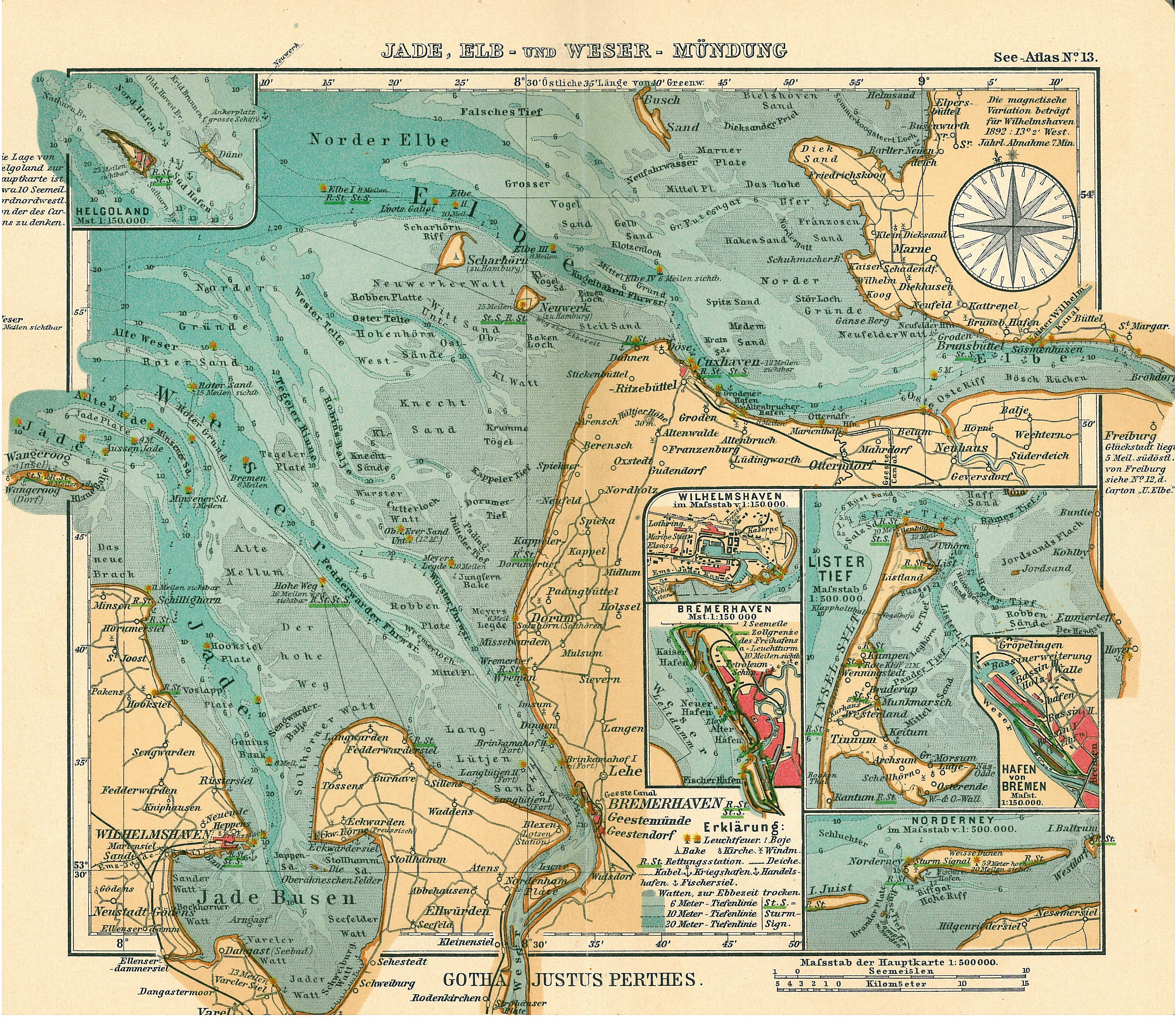 Elbe weser mündung