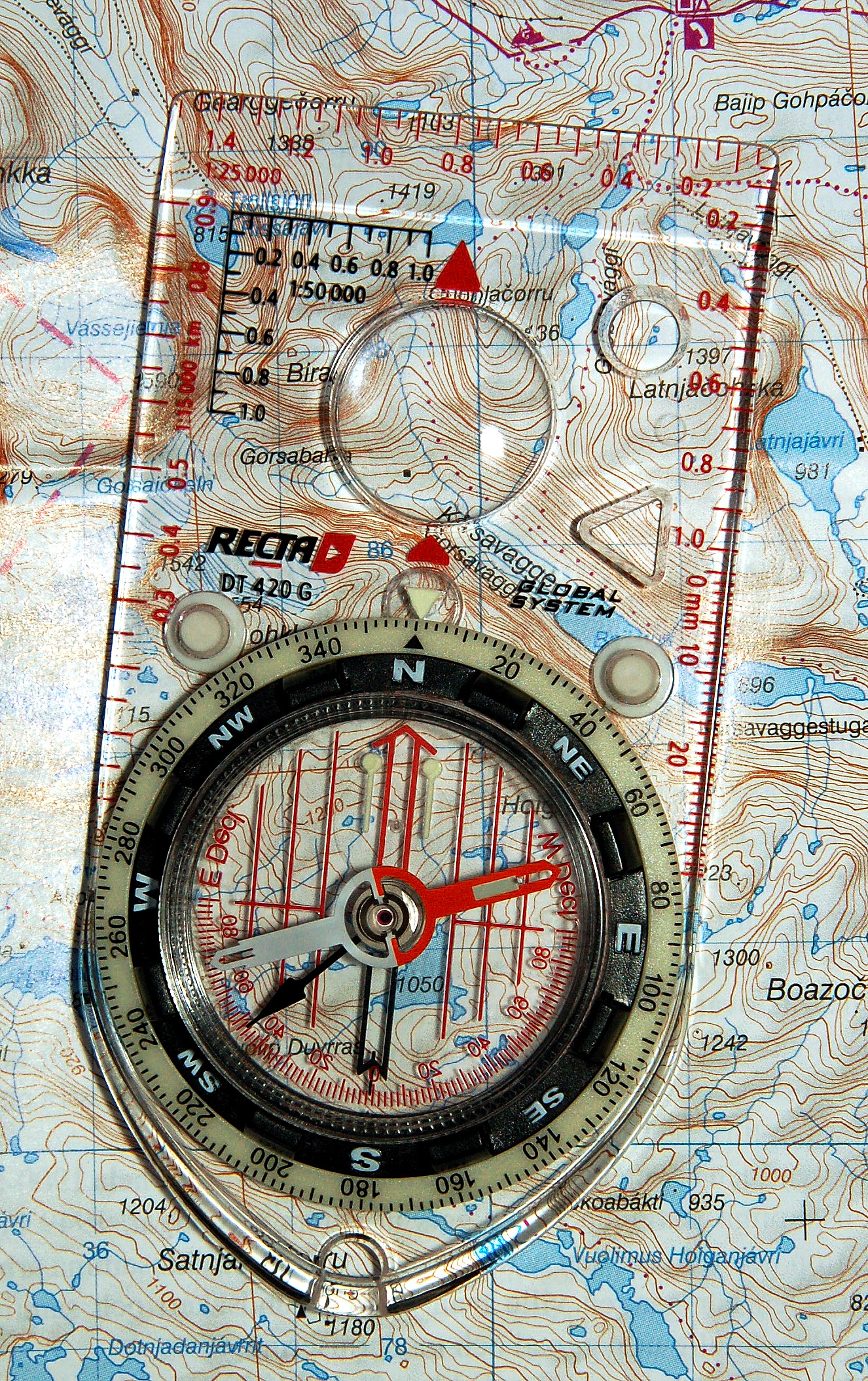 Kartenkompass