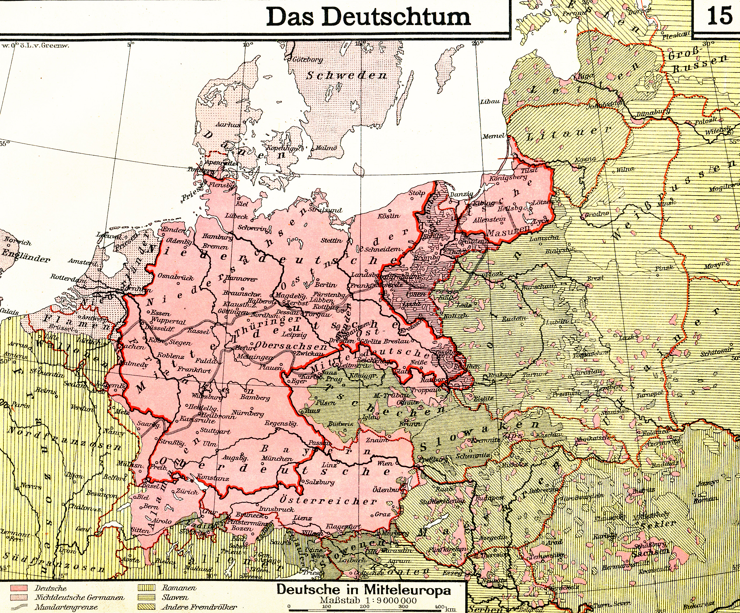 Lange diercke sachsen deutschtum mitteleuropa