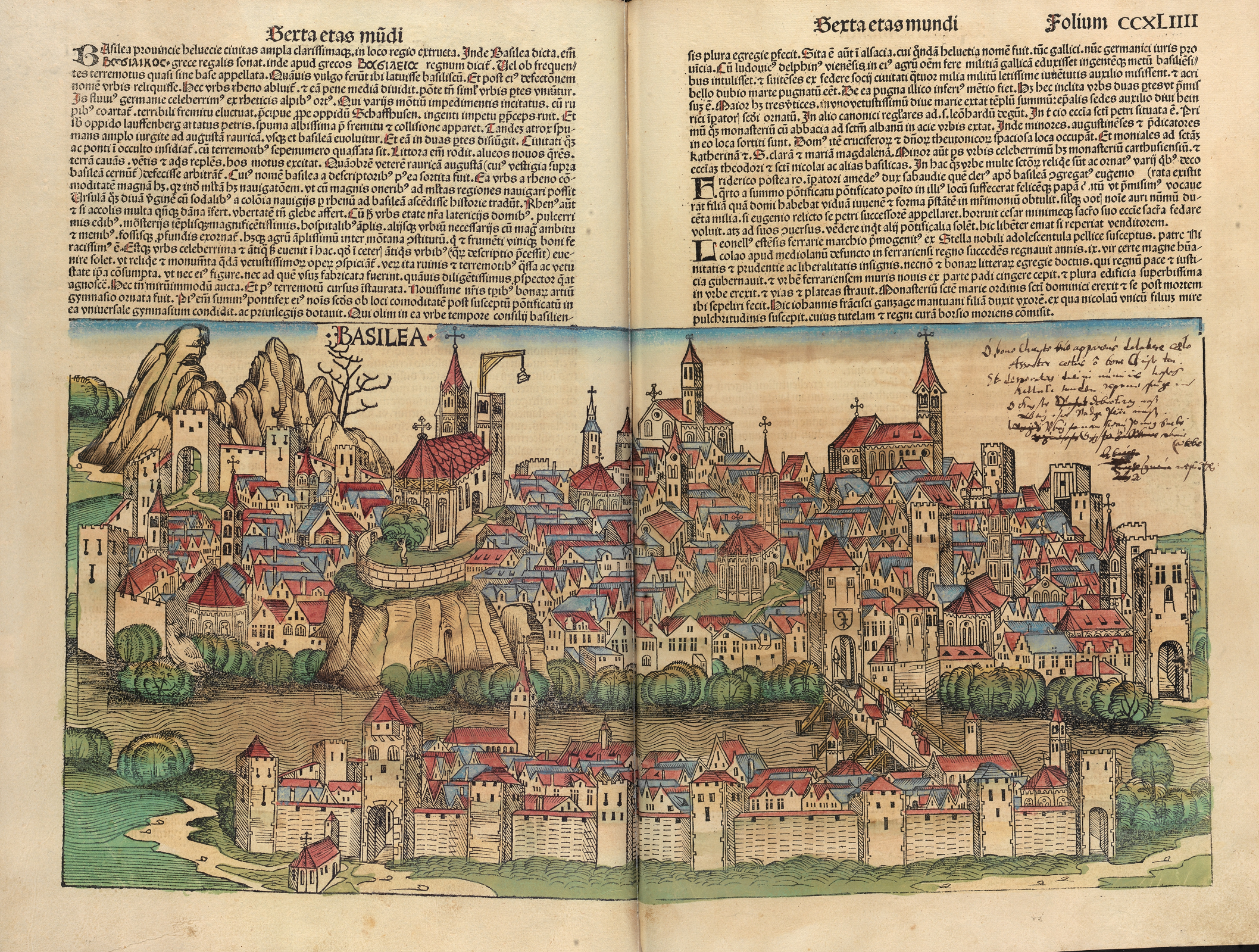 Liber Chronicarum f 243v 244r