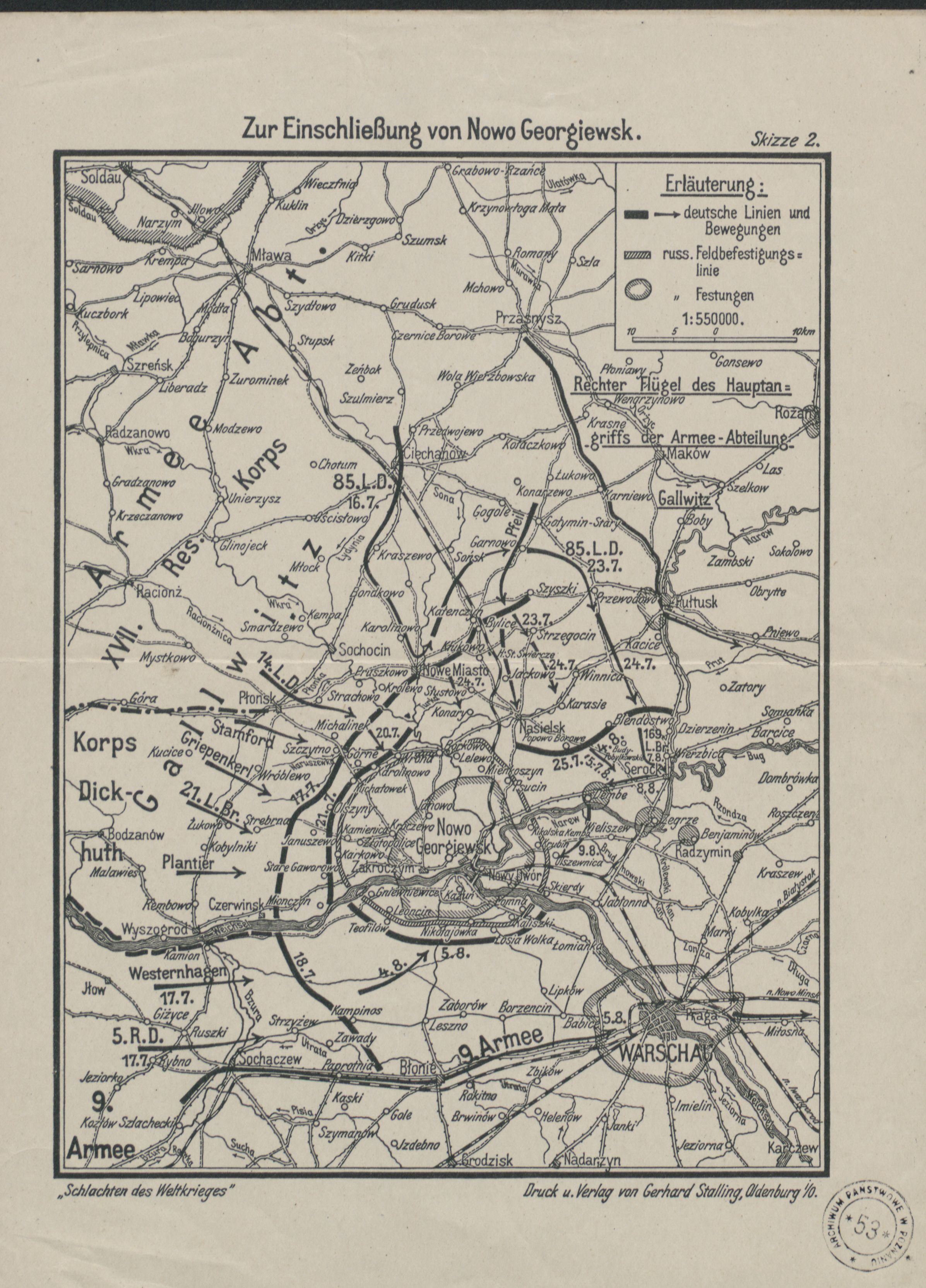 Nowo Georgiewsk 1915