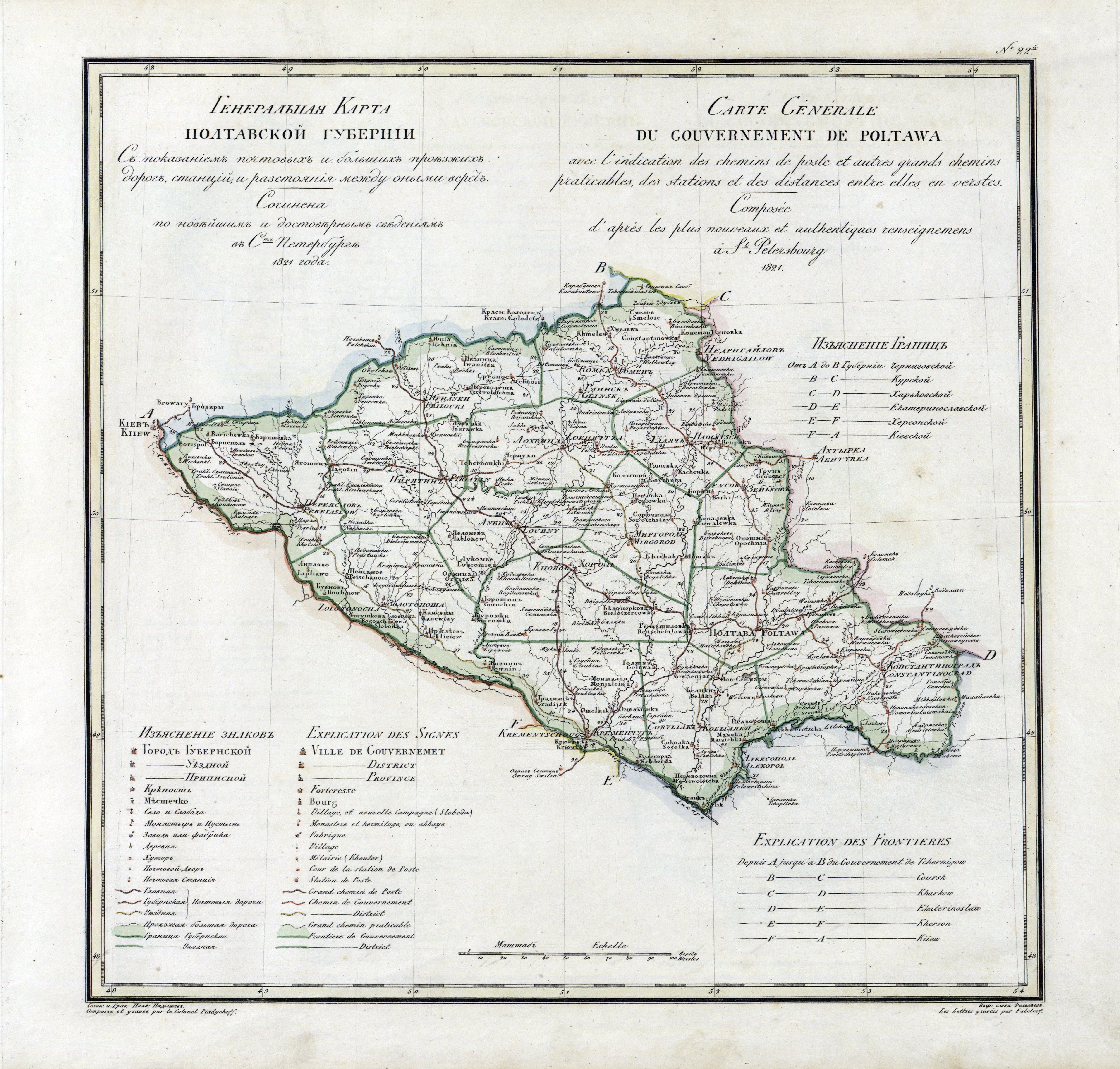 Poltava governorate 1821