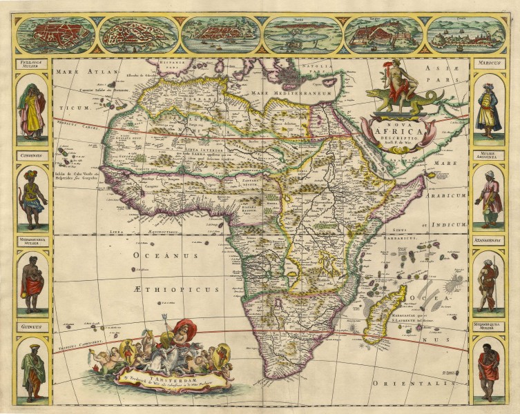 Afrika Map 1660
