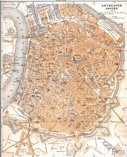 Baedeker Antwerpen 1905