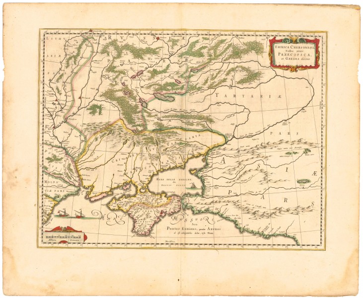 Blaeu 1645 - Taurica Chersonesus