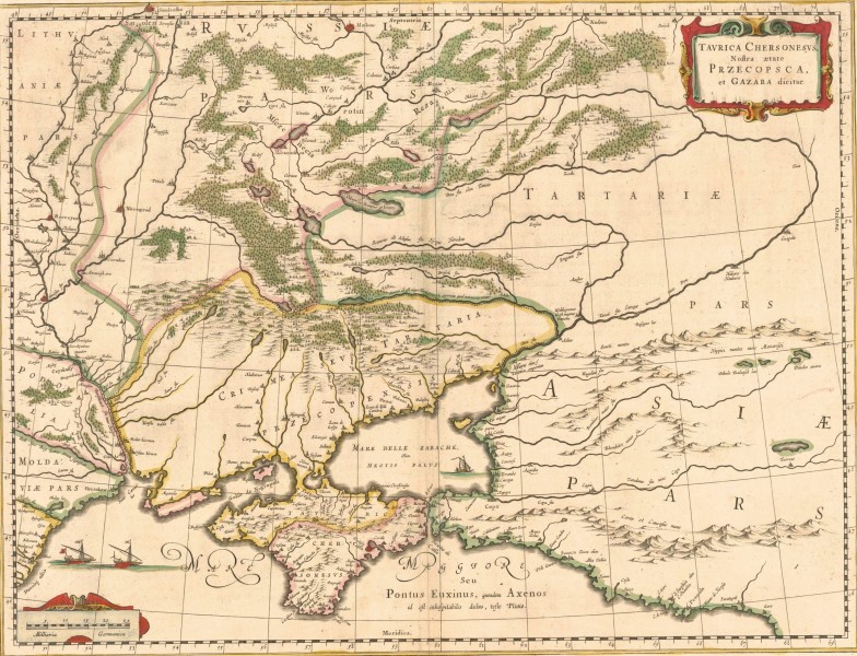 Blaeu 1645 - Taurica Chersonesus cropped