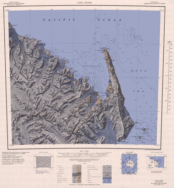 C71188s5 Ant.Map Cape Adare