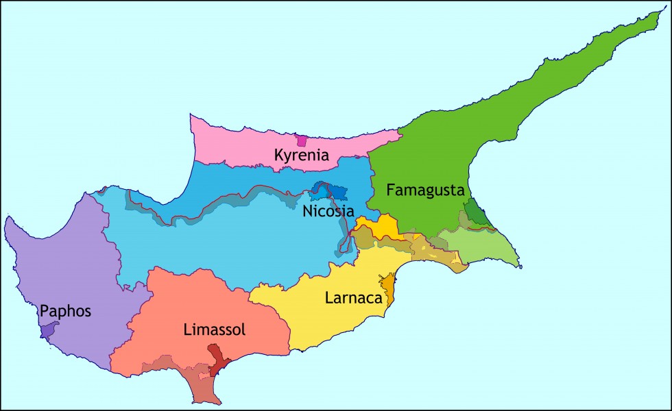 Cyprus districts