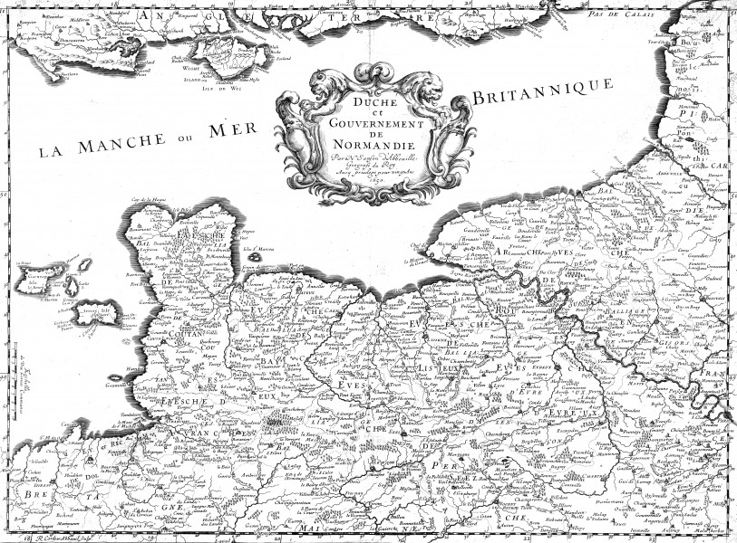 Duché de Normandie 1650