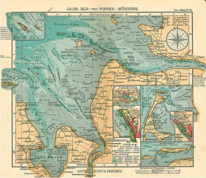 Elbe weser mündung