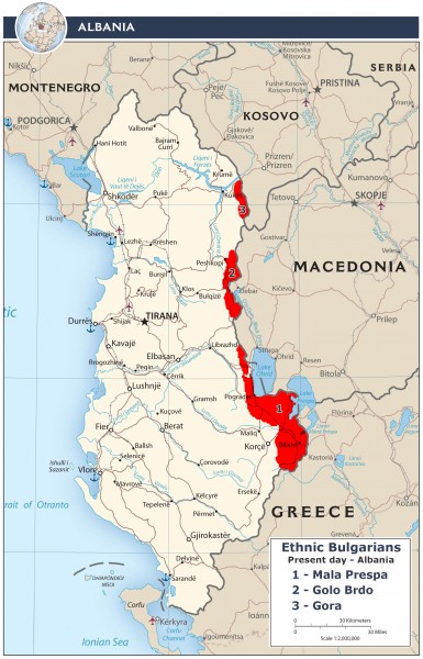 Ethnic Bulgarians In Albania