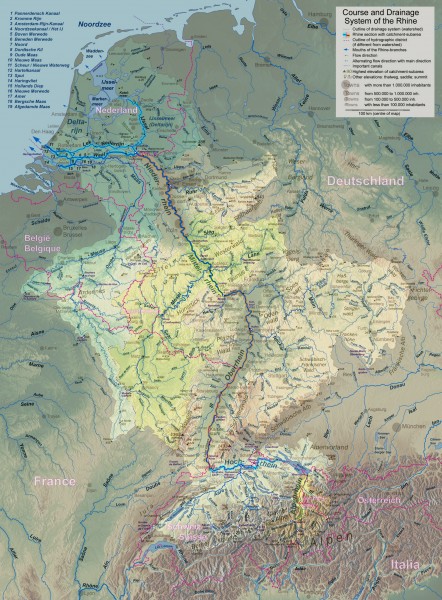 Flusssystemkarte Rhein 03