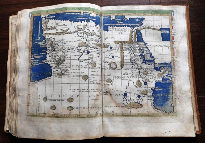 Francesco Berlinghieri, Geographia, incunabolo per niccolò di lorenzo, firenze 1482, 25 africa 01