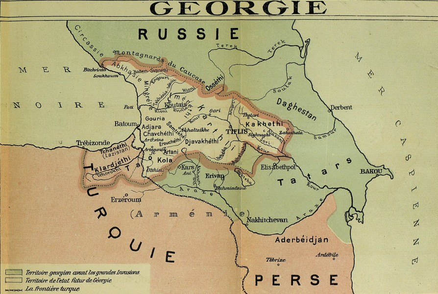 Géorgie. La Géorgie et la guerre actuelle. 1915. P.49.A