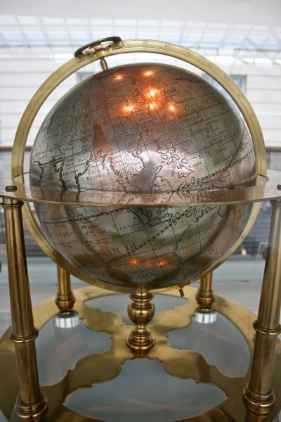 German terrestrial globe, circa 1725 1