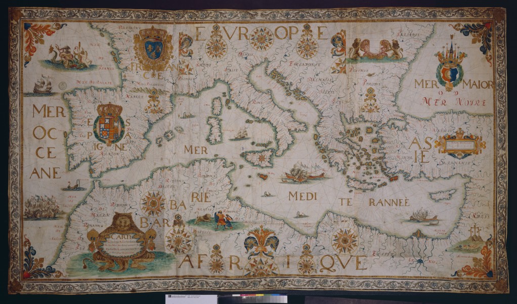Jean-François Roussin. De la Mer Méditerranée. 1674
