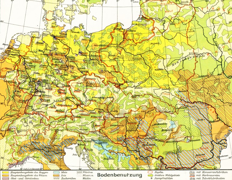 Lange diercke sachsen deutschland bodennutzung