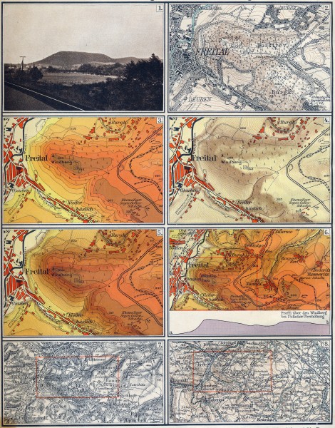Lange diercke sachsen gebiet des windbergs