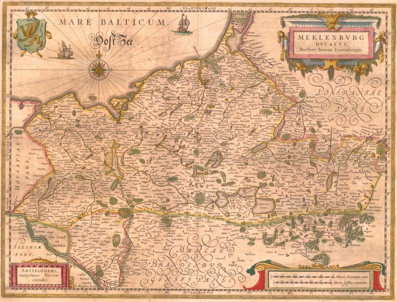Mecklenburg Karte1614