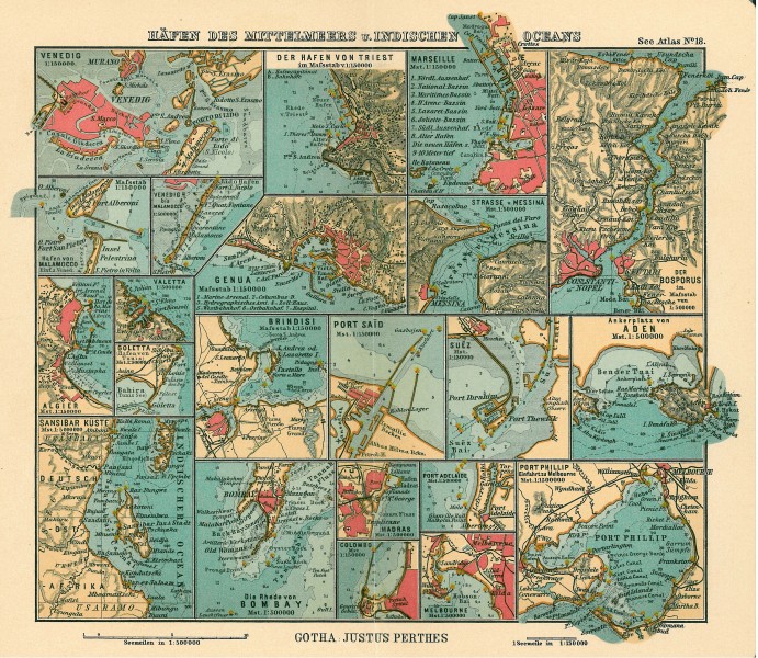 Mediterranean Indian Seaports