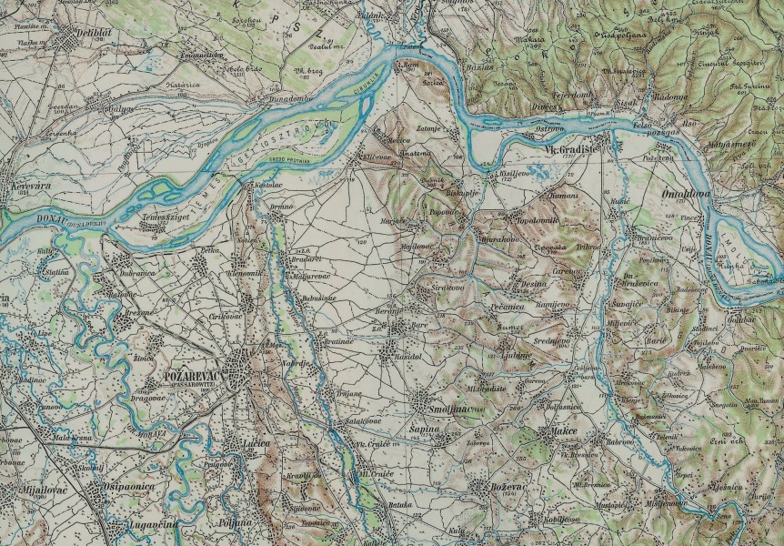 Mlava Mündung