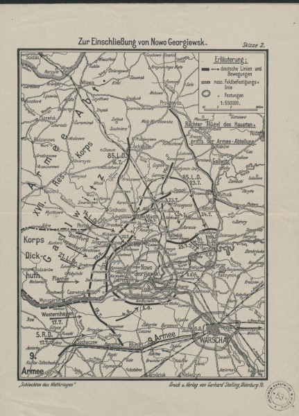 Nowo Georgiewsk 1915
