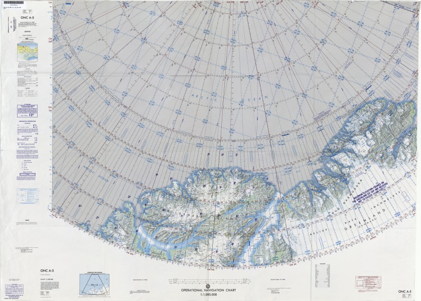 Operational Navigation Chart A-5, 3rd edition