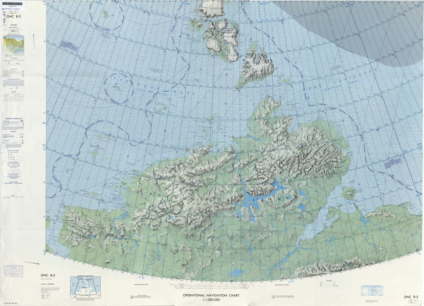 Operational Navigation Chart B-3, 2nd edition