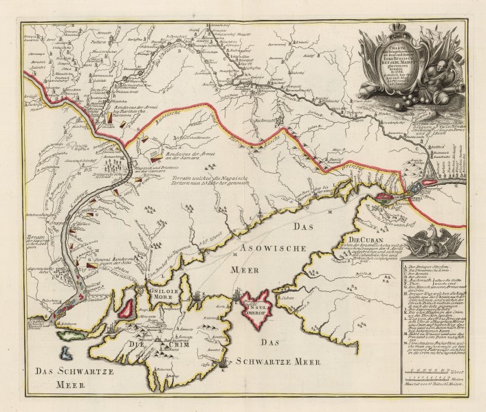 Operationen am Donn und Dnieper 1736