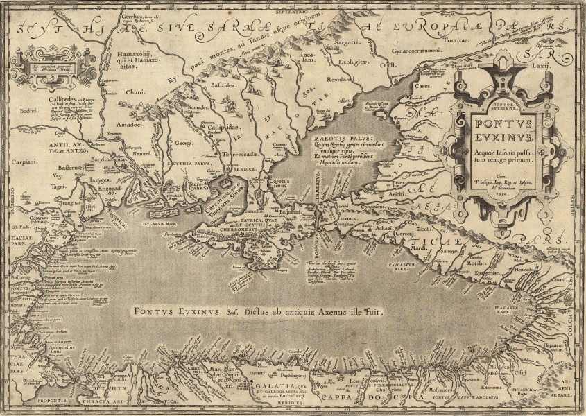 Pontus Euxinus, 1590