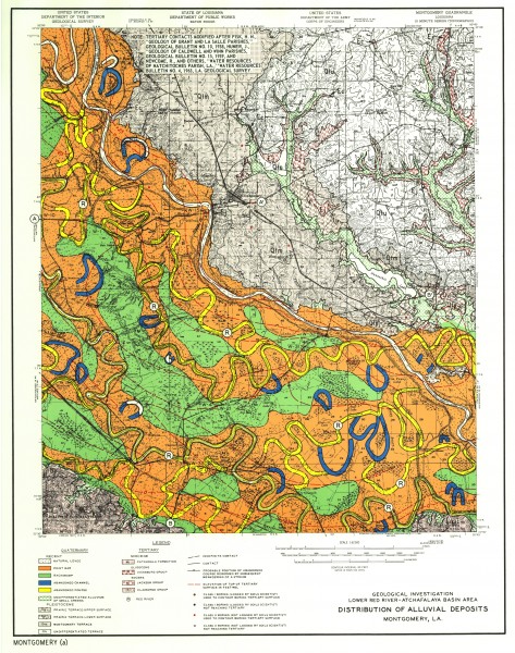 Red River, Louisiana Deposits1
