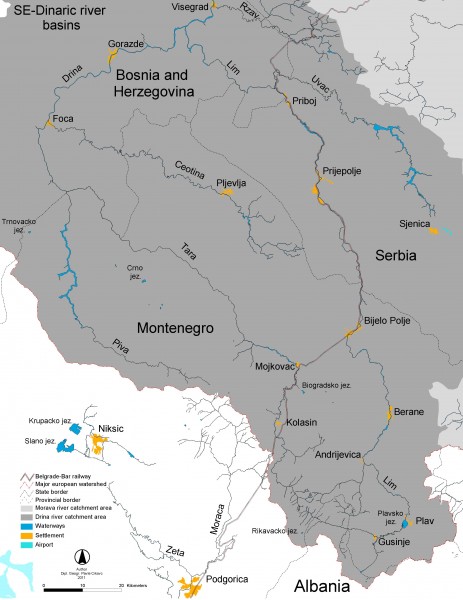 Se-dinaric river basins cikovac