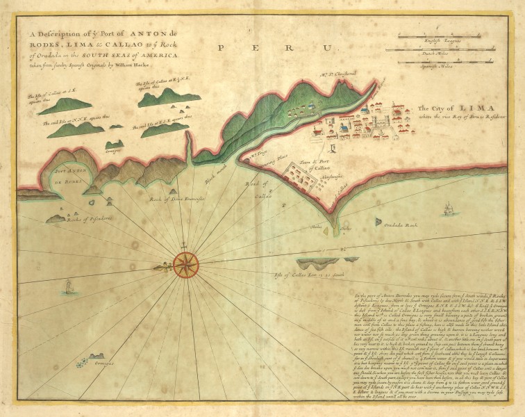 The city of LIMA where the vice Roy of Peru is Resident (NYPL b13909432-1640610)