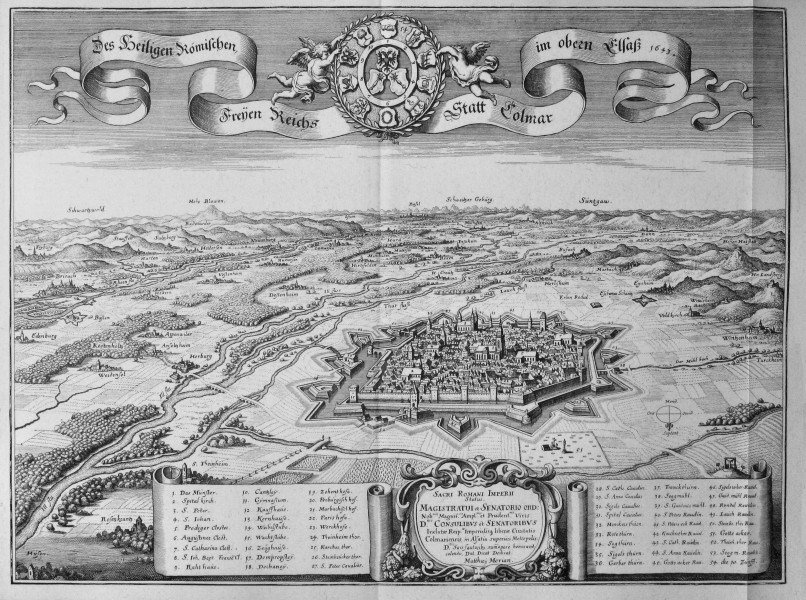 Topographia Alsatiae (Merian) p 007